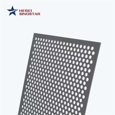 Decorați foi metalice perforate
